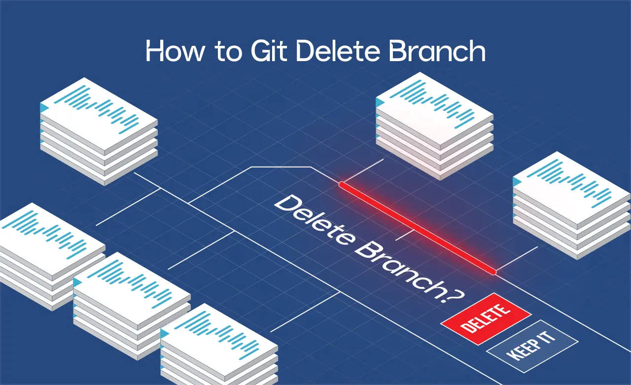 How to git delete branch
